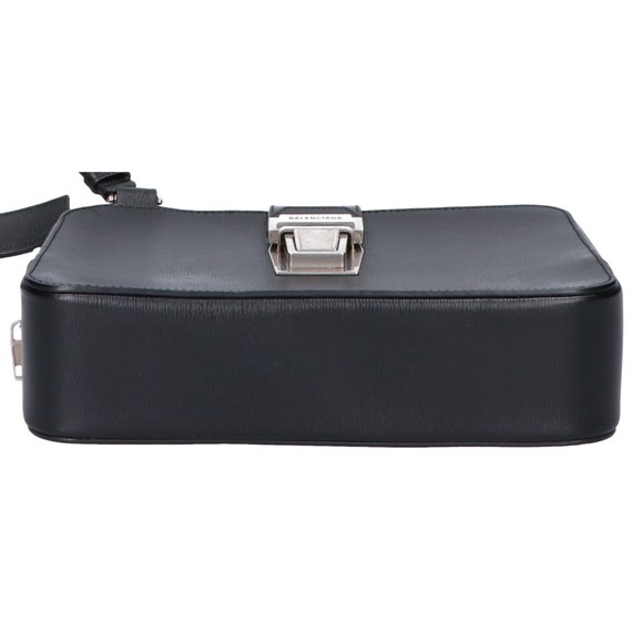 BALENCIAGA Black Leather Shoulder Bag - Picture 5 of 8